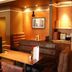 Great Western Hotel Aberdeen lounge in Aberdeen with leather booths and warm wood-paneled seating