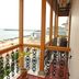 Cours Chabrol A Heritage Hotel By The Sea in Pondicherry, balcony with sea and beach view