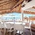 Be Live Experience Hamaca Suites in Boca Chica beachfront restaurant with thatched roof and ocean view