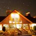 Hanah Mountain Resort And Country Club in Margaretville, illuminated lodge exterior at night