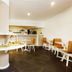 Hotel La Villette in Antananarivo breakfast buffet with pastries, salads and café seating