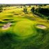 Moyvalley Hotel & Golf Resort golf course with fairways, greens and sand bunkers in Moyvalley