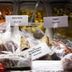 Hotel Vinothek Schwarzer Adler in Ottensheim displays olives, capers, tomatoes and packaged salami.