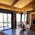 Ridgemark Golf Club And Resort in Hollister room with large windows and patio view