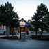 The Red Lion Inn by Chef & Brewer Collection in Sheffield, exterior with trees and white picket fence