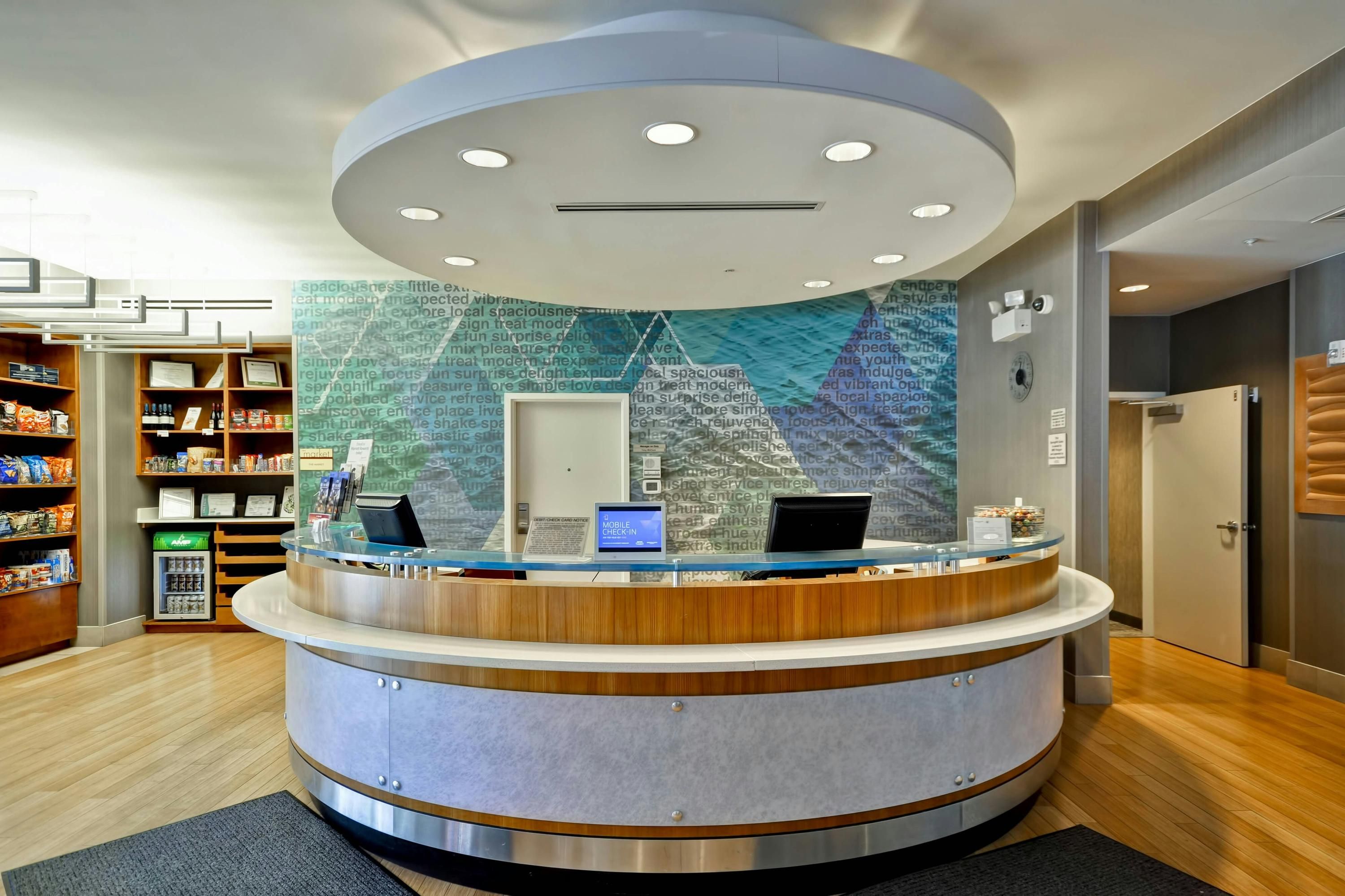 Front desk