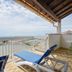 Abrivado, Saintes-Maries-de-la-Mer balcony with sea view, lounge chair and small table
