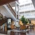 Central Hotel Panama Casco Viejo lobby with grand staircase and seating in Panama City