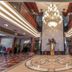 Shkoder Grand Europa Affiliated By Melia lobby in Shkodër with chandelier and marble floor