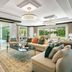 Ela Excellence Resort Belek lobby lounge with chandeliers, sofas, marble floors and garden views