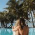 Vilanculos Beach Lodge in Vilanculos: beachfront infinity pool with palm trees and ocean view