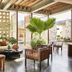 Etéreo, Auberge Collection in Playa del Carmen: airy lounge with tropical plants and open-air seating