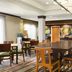 Fairfield Inn and Suites by Marriott Weirton breakfast area with tables and buffet counter