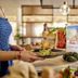 Robinson Cabo Verde - Adults Only buffet with vegetarian dishes and fresh produce in Santa Maria