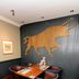Premier Inn Isle Of Wight - Newport meeting nook with table, chairs and wall art