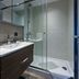 Fraser Place Antasya Istanbul bathroom with glass-enclosed shower and vanity