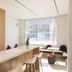 The Passage - Urban & Lifestyle Hotel Basel lobby lounge with long counter seating and large window
