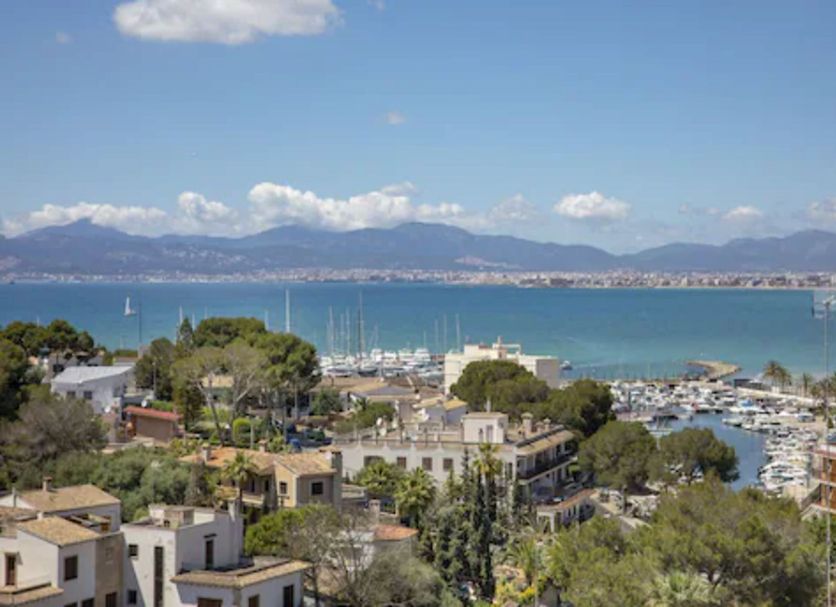 Ona Luna Park in S'Arenal with marina and sea views from an elevated hillside