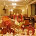 Guohao Hotel in Shijiazhuang dining room with candlelit tables and warm chandelier lighting