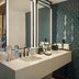 Canopy by Hilton Cancun La Isla in Cancún guest room with double vanity and waterfront view