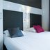 Hotel Vossius Vondelpark Amsterdam double room with two beds and large window