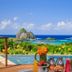 Nannai Noronha in Fernando de Noronha with infinity pool, breakfast table and ocean view