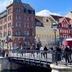 Hotel Bethel, Copenhagen: canal-side brick building with bridge and colorful waterfront facades