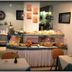 Breakfast buffet at Hotel Mistral in Campo nell'Elba with tables and pastries