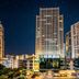 Metropolitan Wanghui Hotel(Xiamen Railway Station Vientiane City) in Xiamen skyline at night
