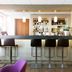 Good Morning+ Göteborg City bar with high stools in Gothenburg