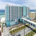 Hampton Inn & Suites Panama City Beach-Beachfront with beachfront tower and skybridge over road