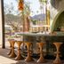 Kimpton Miralina Resort And Villas by IHG Scottsdale outdoor bar with stools and mountain views