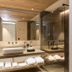 Hotel Olangerhof in Valdaora bathroom with double vanity, large mirror and glass-enclosed shower