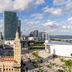 The Elser Hotel Miami in Miami with skyline and bay views over a cityscape and tower