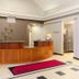 Residence Inn by Marriott Fredericksburg lobby front desk with welcome mat