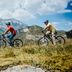 Park Chalet, Shahdag Autograph Collection in Kuzun: cyclists on a mountain trail with alpine views