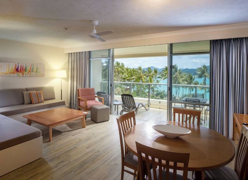 Whitsunday Apartments in Hamilton Island suite with balcony and ocean view