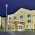 Fairfield Inn & Suites by Marriott Clarksville exterior entrance at night in Clarksville