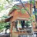 Cabañas Bordenieve in Termas de Chillan: wooden cabin with balcony and forest setting