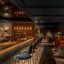 The Westin Miyako Kyoto lounge bar interior with velvet seating, piano, and ambient lighting