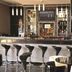 Velmore Hotel & Spa in Pretoria bar area with high stools and round tables