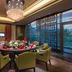 DoubleTree by Hilton Guangzhou - Science City private dining room with round table and city view