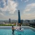 Capri by Fraser, Bukit Bintang rooftop infinity pool with Kuala Lumpur skyline views