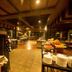 The Deer Park Hotel in Giritale buffet dining room with food stations and tiled floor