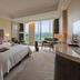 Hangzhou White Horse Lake Jianguo Hotel room with lake-view balcony and king bed in Hangzhou