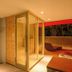 Resort Hotel Moana Coast in Naruto: sauna room with shower and private terrace seating