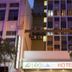 Leo Leisure Hotel @ Central Market in Kuala Lumpur, street-front facade with illuminated sign at night