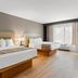Country Inn & Suites by Radisson, Roanoke, VA guest room with two beds and large window