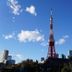 Tosei Hotel Cocone Kanda in Tokyo with Tokyo Tower above city buildings and a traditional rooftop