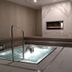 Wellness Apartmanovy dom Familia Smokovec spa pool with fireplace in Vysoké Tatry